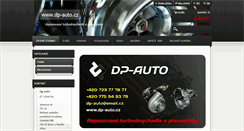 Desktop Screenshot of dp-auto.cz